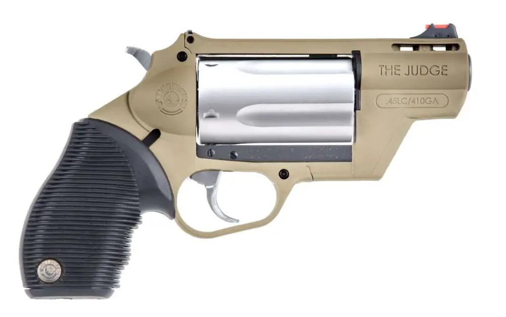 TAURUS JUDGE PUBLIC DEFENDER JUDGE 45COLT/410 REVOLVER FDE 5RD
